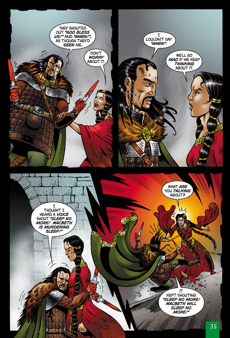 Macbeth W Shakespeare The Graphic Novel Quick Text