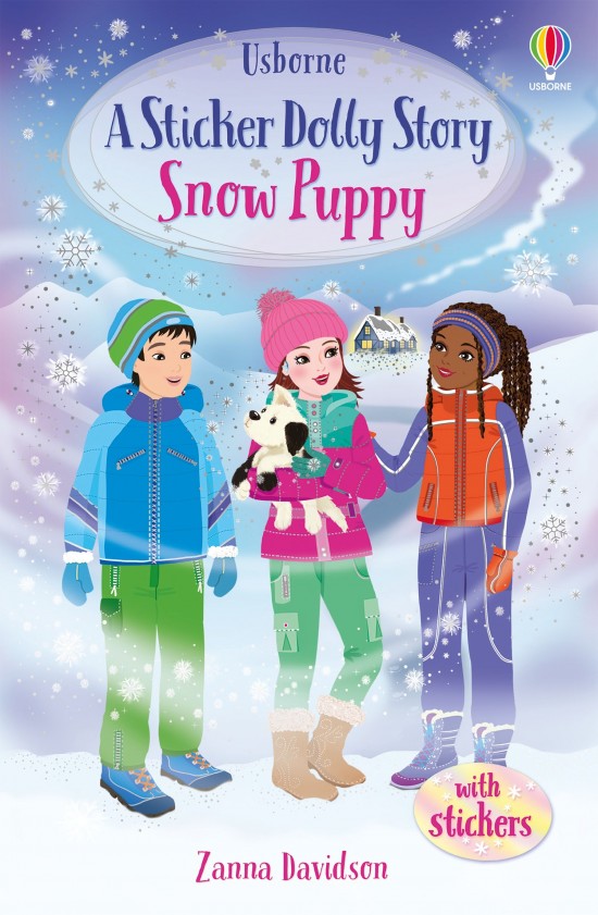 A Sticker Dolly Story Snow Puppy Usborne Publishing