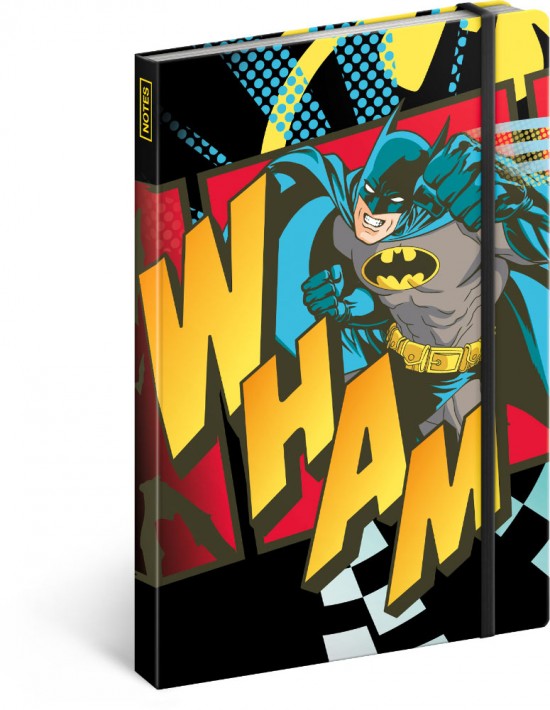 Notes Batman – Wham, linkovaný, 13 x 21 cm Presco Group