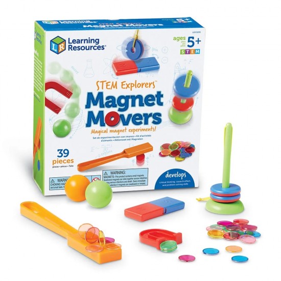 Experimenty - Magnet Movers, 39 ks Montessori