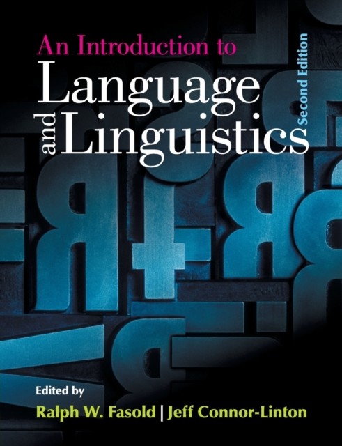 An Introduction to Language and Linguistics Cambridge University Press