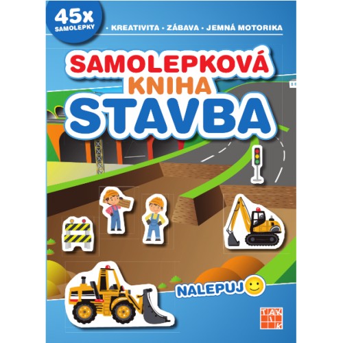 Samolepková kniha - Stavba TAKTIK International, s.r.o