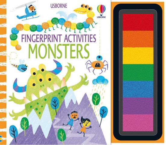 Fingerprint Activities Monsters Usborne Publishing