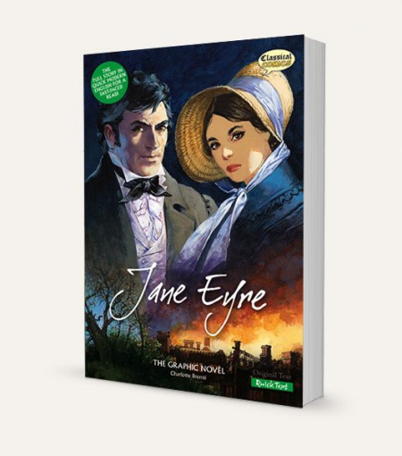 Jane Eyre (Charlotte Brontë): The Graphic Novel Quick Text Classical Comics