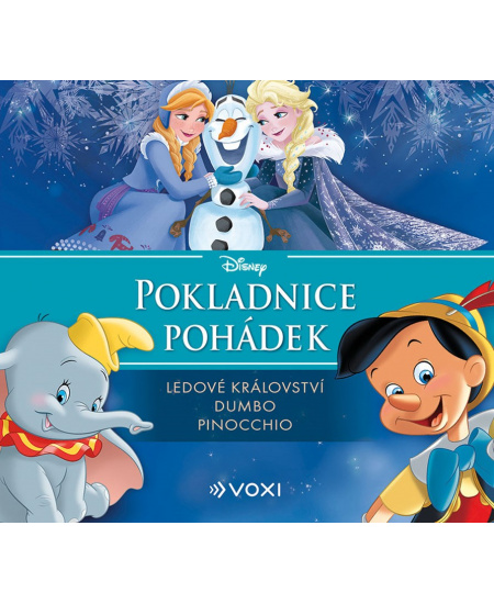 Disney - Ledové království, Dumbo, Pinocchio (audiokniha pro děti) Voxi