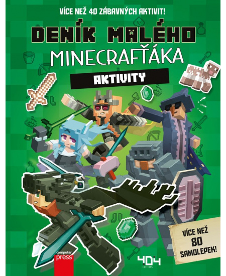 Deník malého Minecrafťáka: Aktivity Computer Press