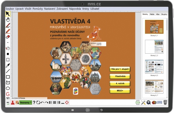 MIUč+ Vlastivěda 4 - Poznáváme naše dějiny - školní multilicence na 1 školní rok 4-93-A1 NOVÁ ŠKOLA, s.r.o