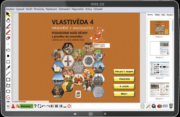 MIUč+ Vlastivěda 4 - Poznáváme naše dějiny- žákovská licence na 1 školní rok 4-93-S1 NOVÁ ŠKOLA, s.r.o
