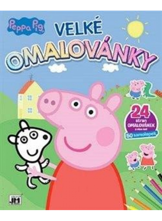 Peppa Pig - Velké omalovánky JIRI MODELS a. s.