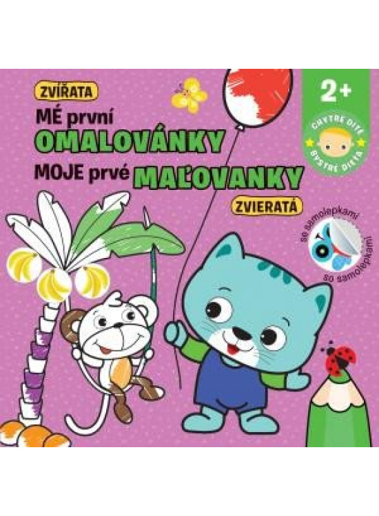 Mé první omalovánky - Zvířata / Mojej prvé maľovanky - Zvieratá Svojtka & Co. s. r. o.