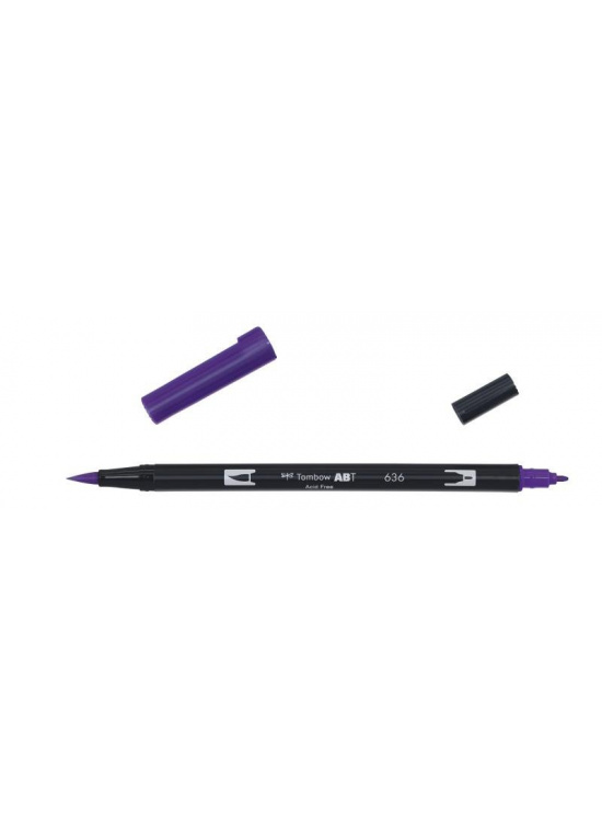 Tombow Oboustranný štětcový fix ABT - imperial purple KALIA paper, s.r.o.