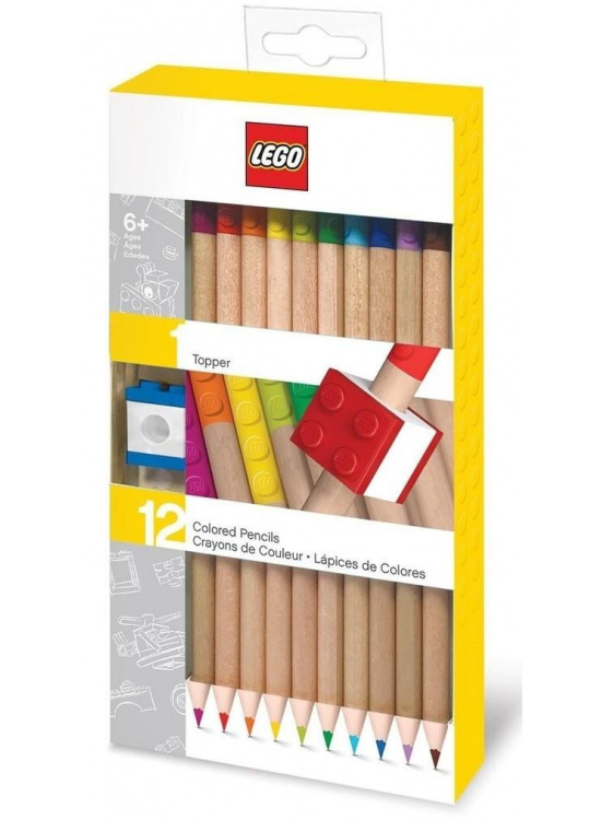 LEGO Pastelky 12 ks s LEGO klipem SmartLife s.r.o.