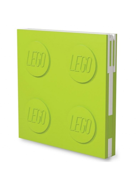 LEGO Zápisník s gelovým perem jako klipem - světle zelený SmartLife s.r.o.