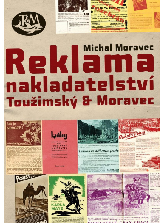 Reklama nakladatelství Toužimský a Moravec Toužimský & Moravec