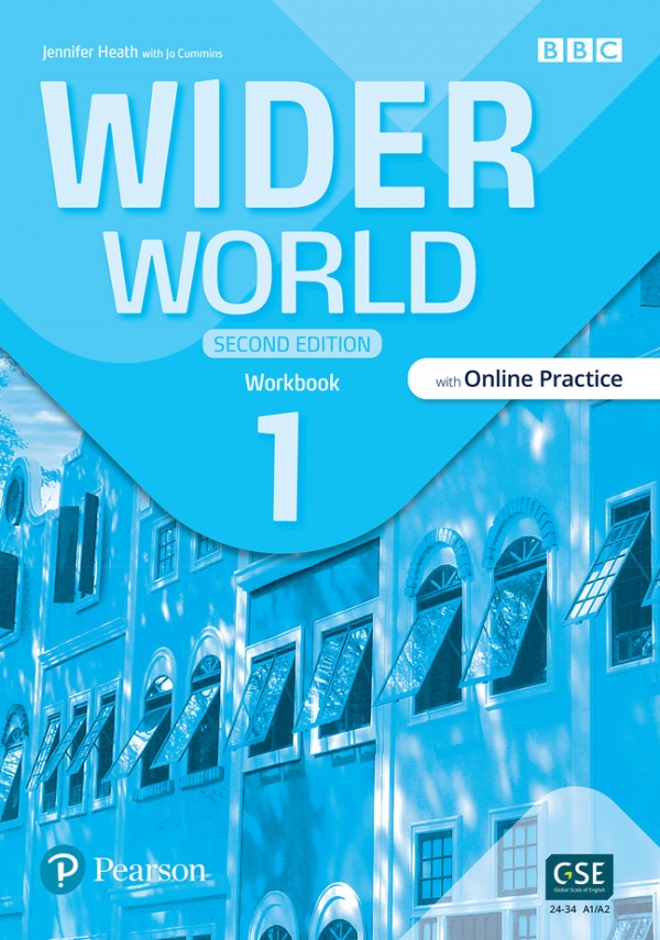 Wider World 1 Workbook with Online Practice and app, 2nd Edition Edu-Ksiazka Sp. S.o.o.