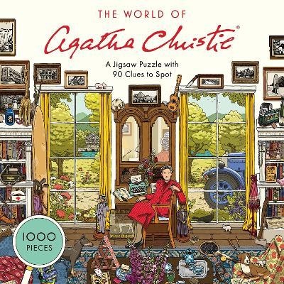 The World of Agatha Christie 1000-Piece Jigsaw AJSHOP.cz