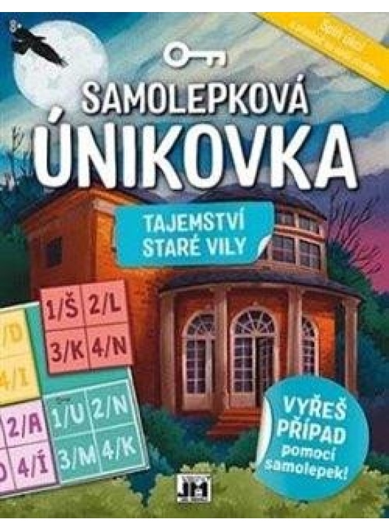 Samolepková únikovka Tajemství staré vily JIRI MODELS a. s.