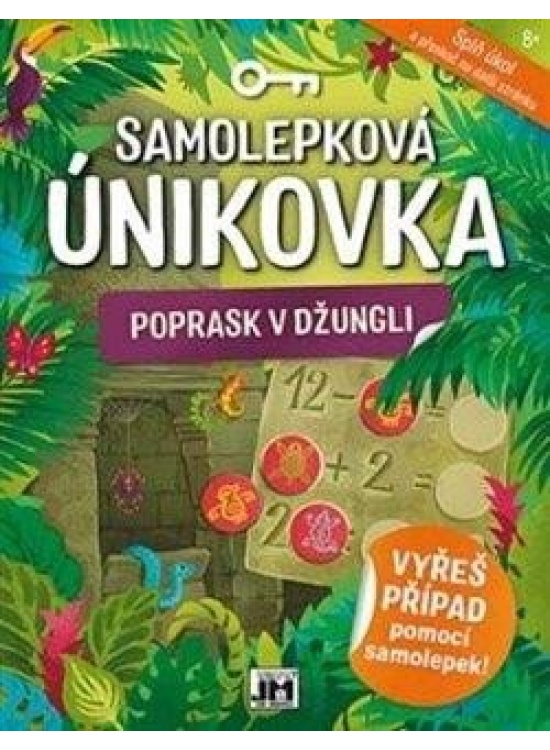 Samolepková únikovka Poprask v džungli JIRI MODELS a. s.