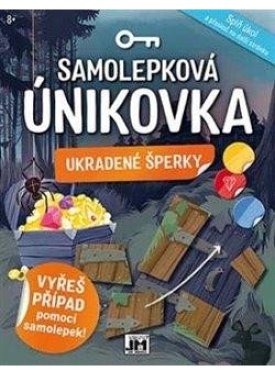 Samolepková únikovka Ukradené šperky JIRI MODELS a. s.