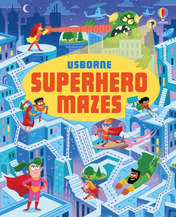 Superhero Mazes Usborne Publishing