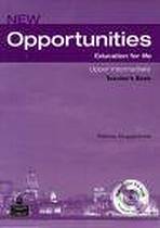 New Opportunities Upper Intermediate Teacher´s Book with Test Master CD-ROM Pearson