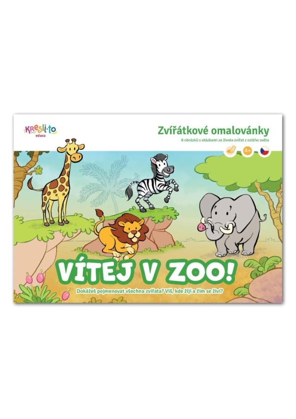 Zvířátkové omalovánky / Vítej v ZOO! Imagu s.r.o.