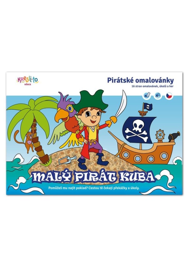 Pirátské omalovánky / Malý pirát Kuba Imagu s.r.o.