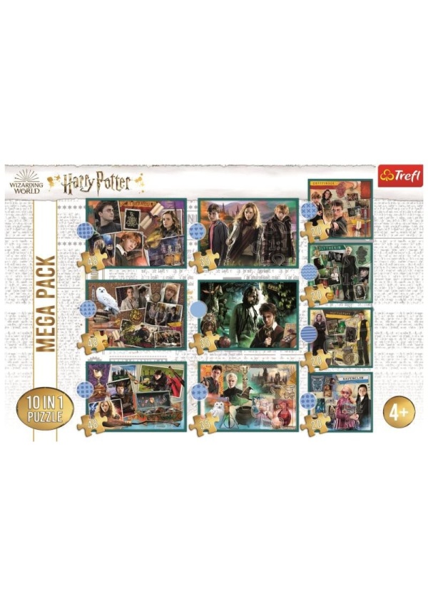 Puzzle Harry Potter MEGA PACK 10v1 Matyska a.s.