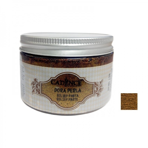 Reliéfní pasta Dora Perla, 150 ml - zlatohnědá Aladine