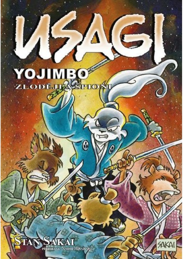 Usagi Yojimbo - Zloději a špioni Pavlovský J. - SEQOY