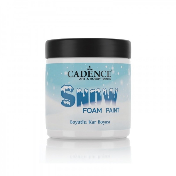 Barva na sklo Snow Foam Paint, 250 ml Aladine