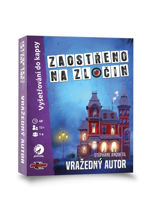 Zaostřeno na zločin - Vražedný autor (karetní hra) ADC Blackfire Entertainment s.r.o.