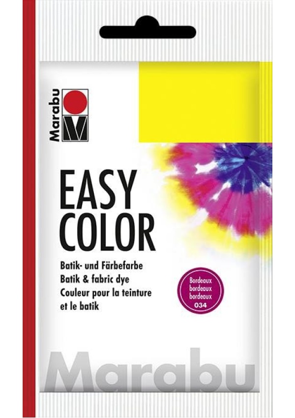 Marabu Easy Color batikovací barva - bordó 25 g Pražská obchodní společnost, spol. s r.o.