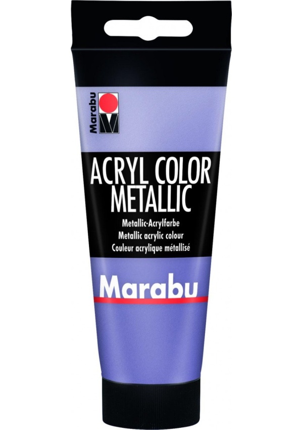 Marabu Acryl Color akrylová barva - fialová metalická 100 ml Pražská obchodní společnost, spol. s r.o.