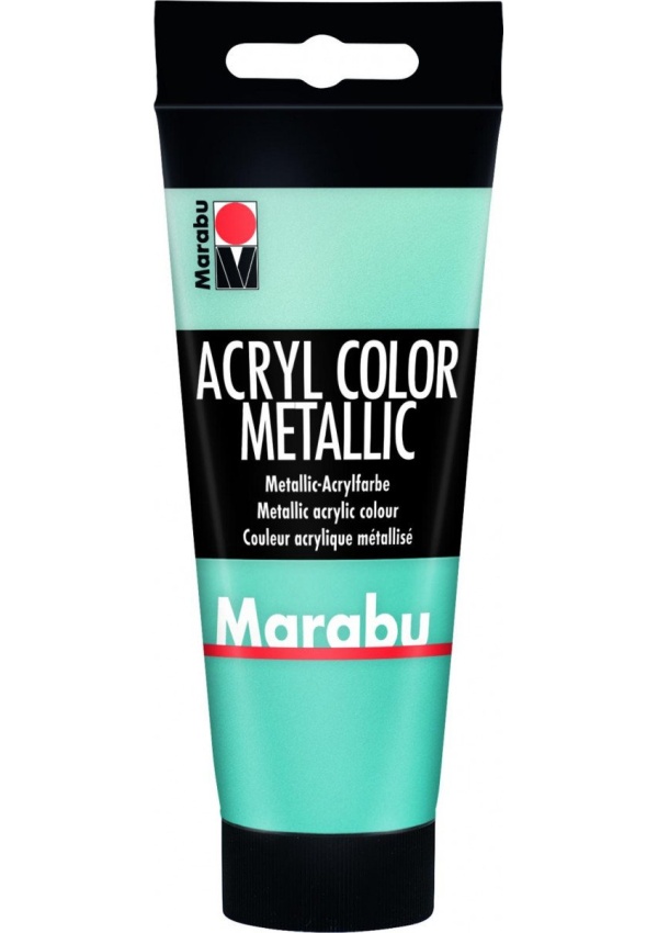 Marabu Acryl Color akrylová barva - petrol metalická 100 ml Pražská obchodní společnost, spol. s r.o.