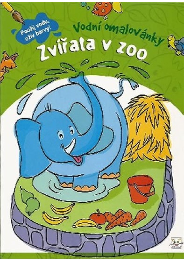 Vodní omalovánky - Zvířata v zoo Aksjomat s.r.o.