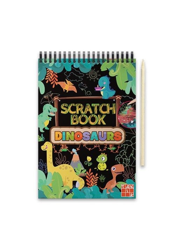 Scratch book - Dinosaurus TAKTIK International s.r.o., organizační složka