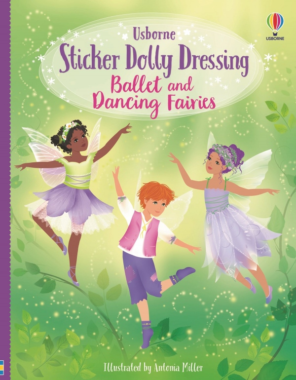 Sticker Dolly Dressing Ballet and Dancing Fairies Usborne Publishing