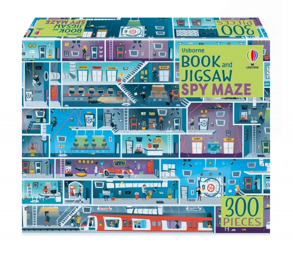 Usborne Book and Jigsaw Spy Maze Usborne Publishing