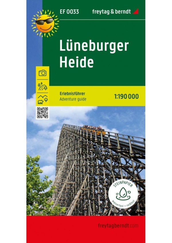 Lüneburg Heide průvodce 1:190 000 / mapa s průvodcem FREYTAG-BERNDT, spol. s r.o.
