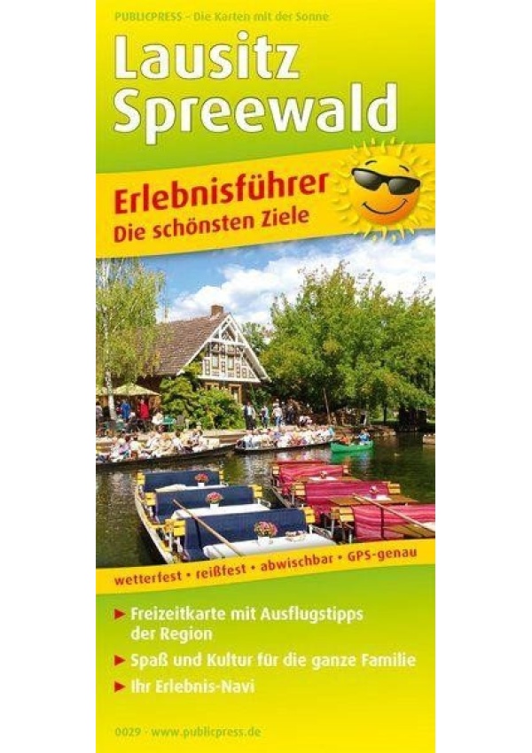 Lausitz, Spreewald 1:170 000 / mapa s průvodcem FREYTAG-BERNDT, spol. s r.o.