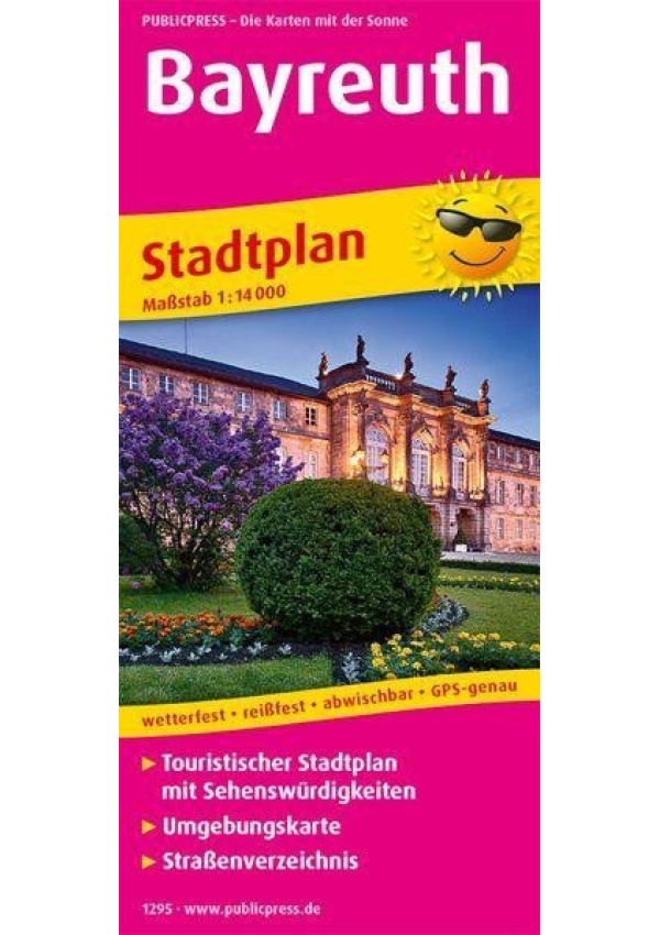 Bayreuth 1:14 000 / plán města FREYTAG-BERNDT, spol. s r.o.
