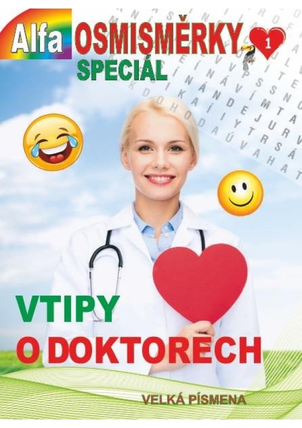 Osmisměrky speciál 1/2023 - Vtipy o doktorech Alfasoft s.r.o.