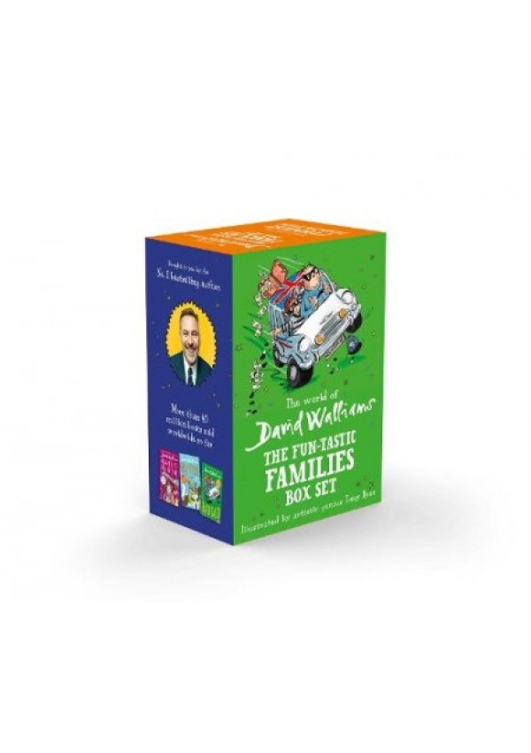 World of David Walliams: Fun-Tastic Families Box Set HarperCollins Publishers