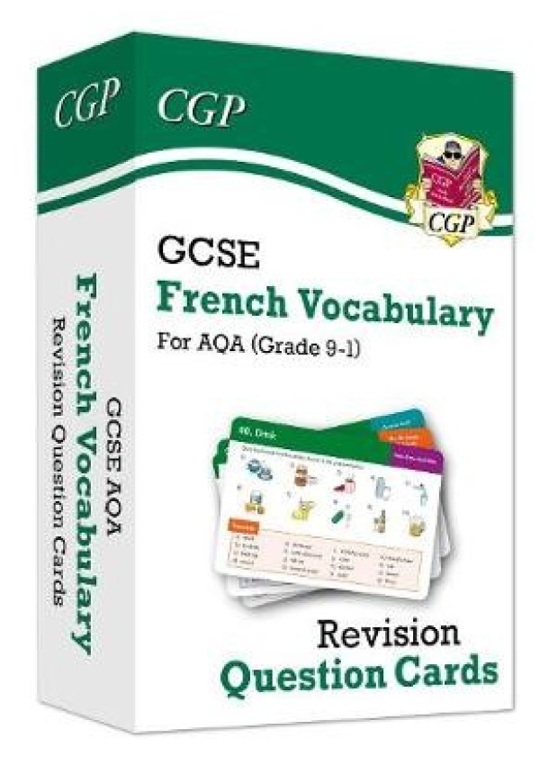 GCSE AQA French: Vocabulary Revision Question Cards Coordination Group Publications Ltd (CGP)