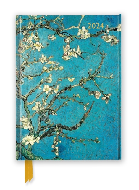 Vincent van Gogh: Almond Blossom 2024 Luxury Diary - Page to View with Notes Flame Tree Publishing