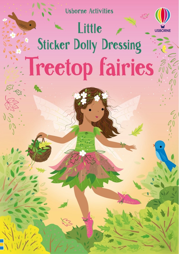 Little Sticker Dolly Dressing Treetop Fairies Usborne Publishing