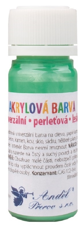 Akrylová barva 15 g - 6. Zelená Anděl Přerov s.r.o.