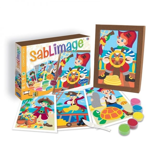 Sablimage - Piráti Montessori