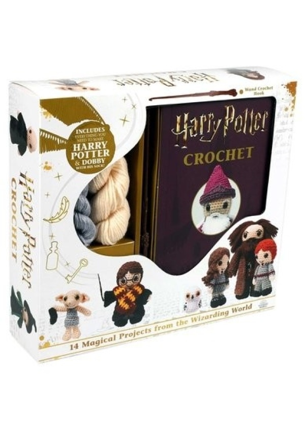 Harry Potter Crochet - mírně poškozený  Thunder Bay Press